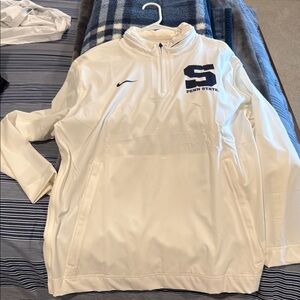 Nike White Penn State Windbreaker